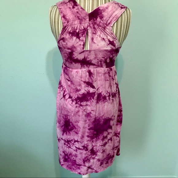 Soybu Pink Tie-Dye Dress Size Medium - Picture 3 of 8